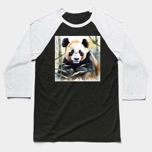 Panda Bear Study Baseball T-Shirt